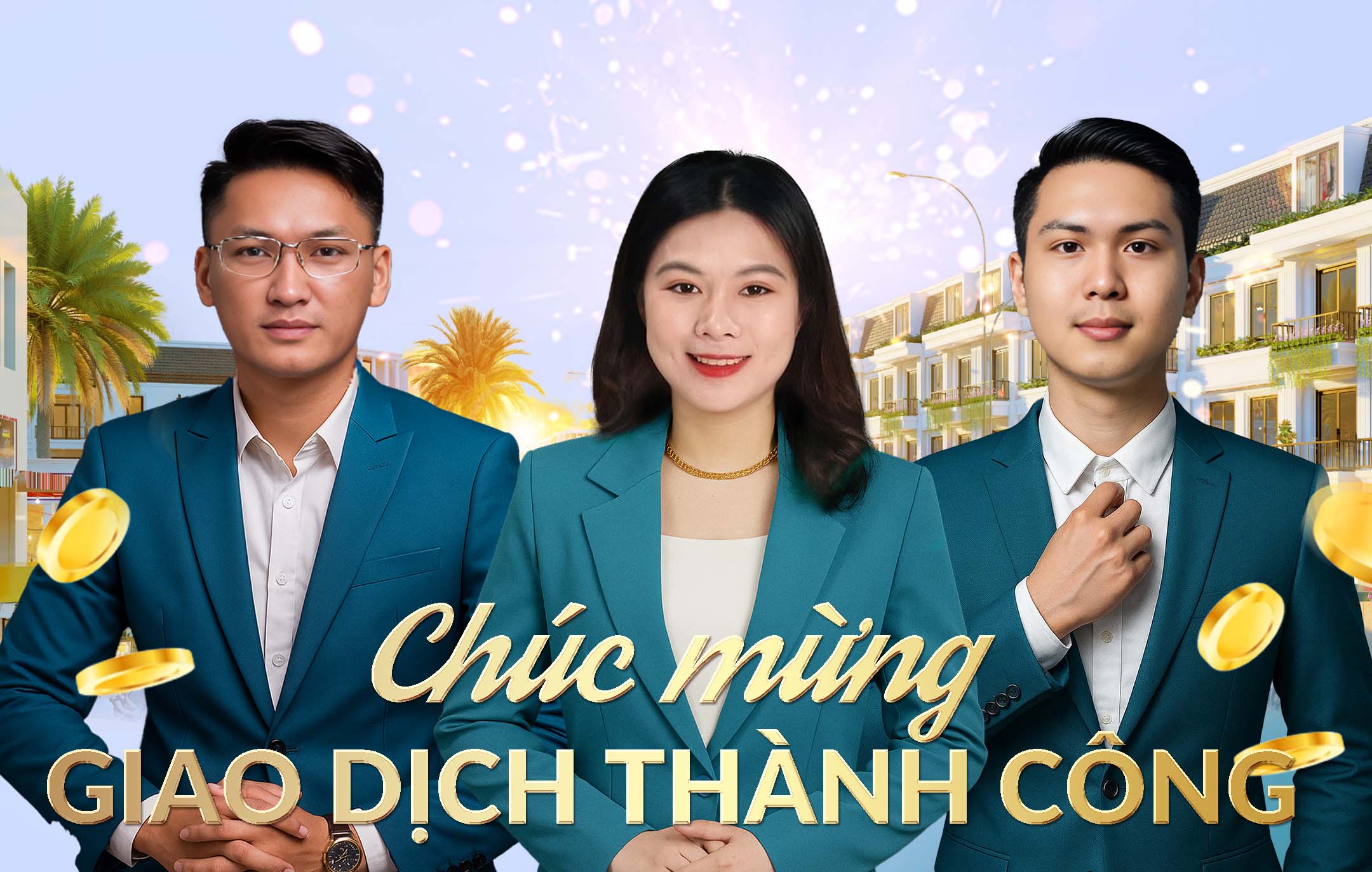 Giao dịch thành công phố chợ Đông Phú