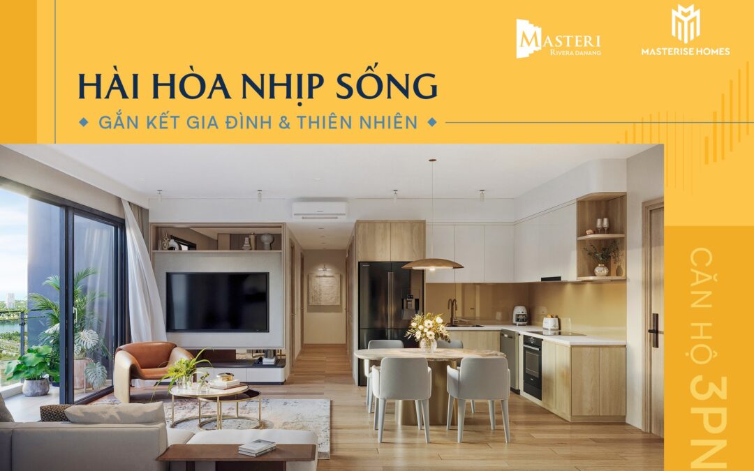 Chi tiết mặt bằng Căn hộ 2PN+ và Dual Key tại Masteri Rivera Đà Nẵng